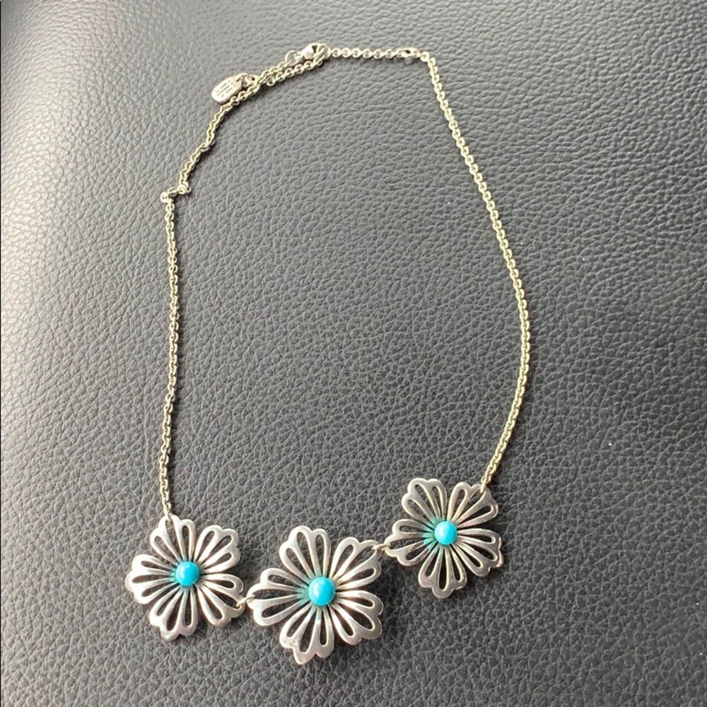 James Avery De Flores Necklace with Turquoise